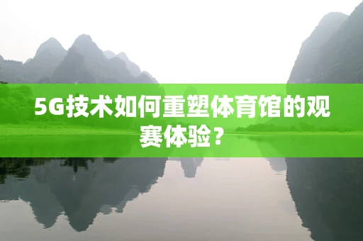 5G技术如何重塑体育馆的观赛体验？