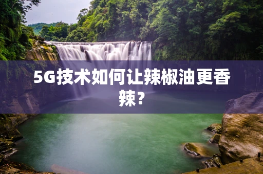 5G技术如何让辣椒油更香辣？
