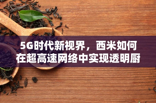 5G时代新视界，西米如何在超高速网络中实现透明厨房的未来？