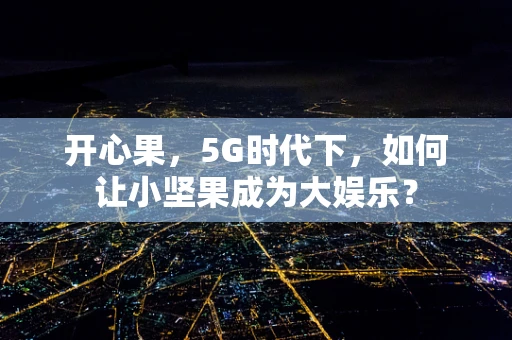 开心果，5G时代下，如何让小坚果成为大娱乐？