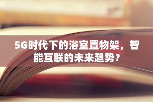 5G时代下的浴室置物架，智能互联的未来趋势？