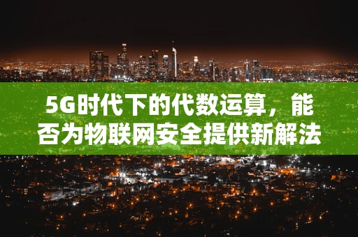 5G时代下的代数运算，能否为物联网安全提供新解法？