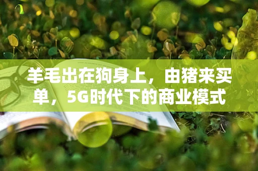 羊毛出在狗身上，由猪来买单，5G时代下的商业模式创新？