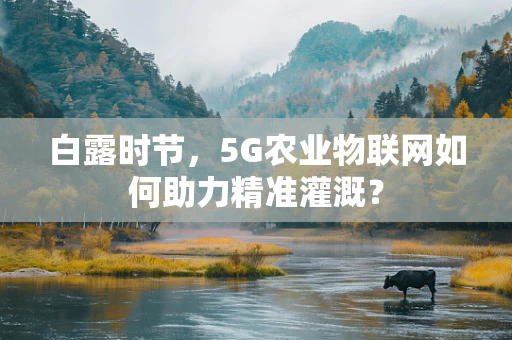 白露时节，5G农业物联网如何助力精准灌溉？