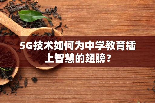 5G技术如何为中学教育插上智慧的翅膀？