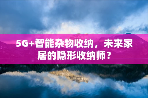 5G+智能杂物收纳，未来家居的隐形收纳师？