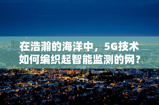 在浩瀚的海洋中，5G技术如何编织起智能监测的网？