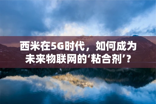 西米在5G时代，如何成为未来物联网的‘粘合剂’？
