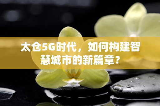 太仓5G时代，如何构建智慧城市的新篇章？