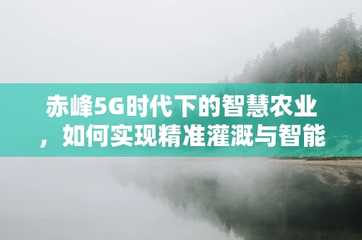 赤峰5G时代下的智慧农业，如何实现精准灌溉与智能监控？