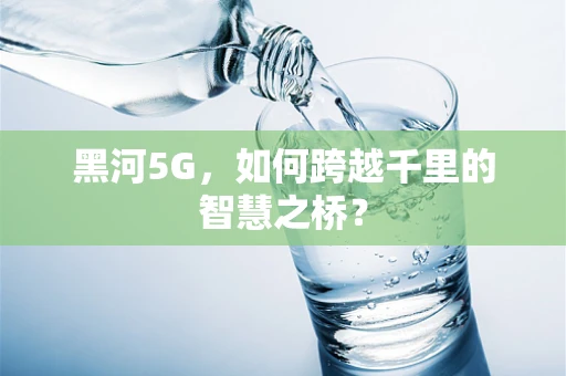 黑河5G，如何跨越千里的智慧之桥？