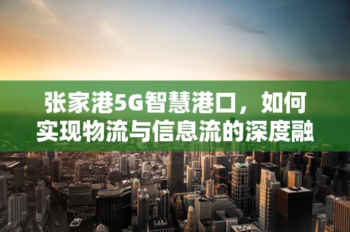 张家港5G智慧港口，如何实现物流与信息流的深度融合？