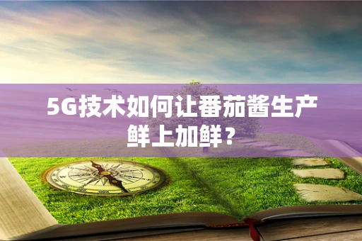 5G技术如何让番茄酱生产鲜上加鲜？