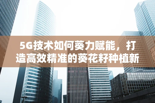 5G技术如何葵力赋能，打造高效精准的葵花籽种植新模式？