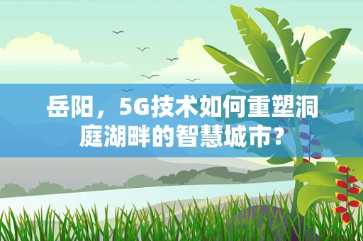 岳阳，5G技术如何重塑洞庭湖畔的智慧城市？