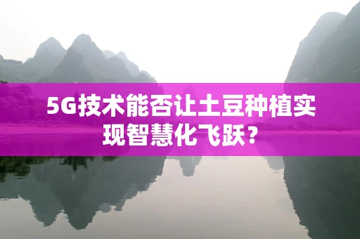 5G技术能否让土豆种植实现智慧化飞跃？