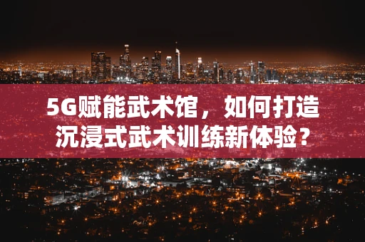 5G赋能武术馆，如何打造沉浸式武术训练新体验？