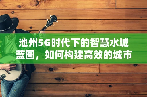 池州5G时代下的智慧水城蓝图，如何构建高效的城市水资源管理系统？