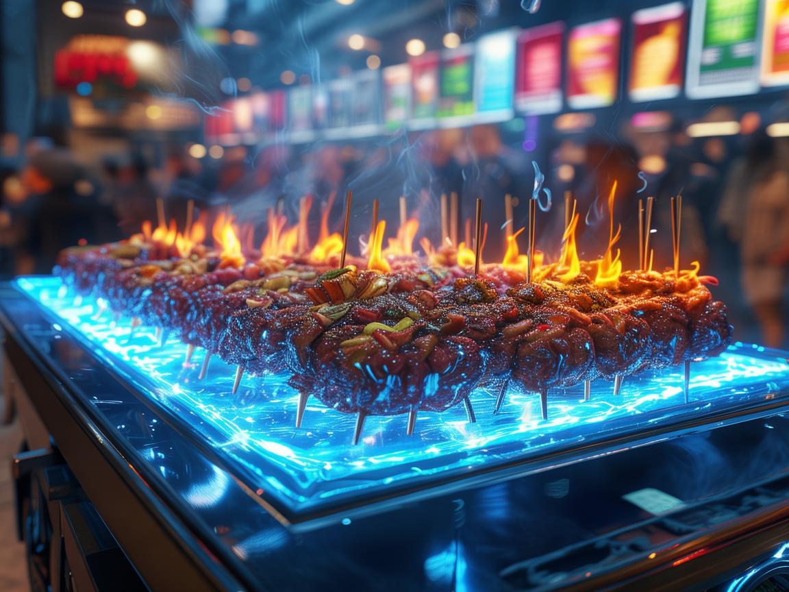 5G烤肉串,未来餐饮的‘炙热’新篇章 5G烤肉串,未来餐饮的‘炙热’新篇章