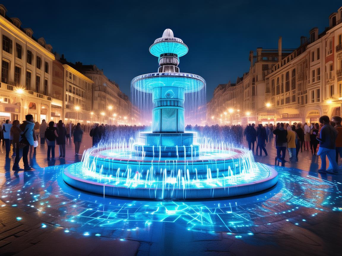 5G技术如何重塑城市广场喷泉的体验？