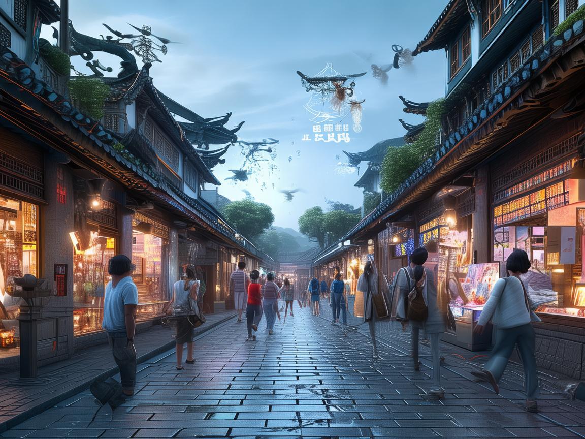 5G技术如何重塑古镇街道的旅游体验?