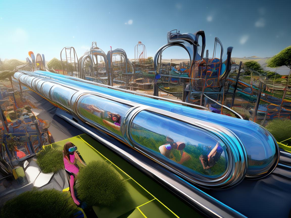 5G+VR滑梯，未来游乐场的新宠？